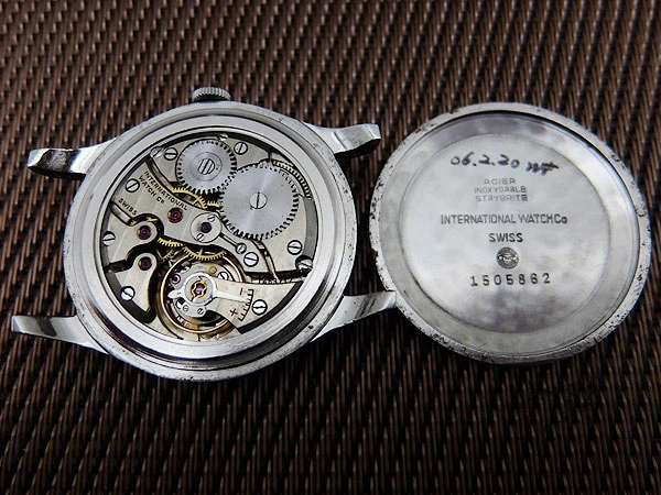 IWC オールドインター Cal.89 SS ラウンドケース 筆記体ロゴ シルバーダイヤル 手巻き INTERNATIONAL WATCH Co. [代行おまかせコース]