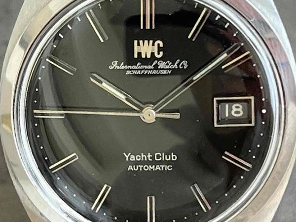 IWC ヨットクラブ Yacht Club ジェラルドジェンタデザイン ブラック文字盤