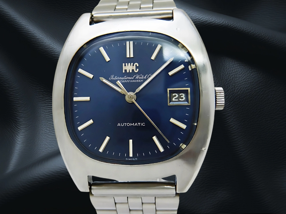 IWC オールドインター Ref.1872　Cal.8541B SS トノー型 ブルーダイヤル ペラトン オートマチック INTERNATIONAL WATCH Co. [代行おまかせコース]