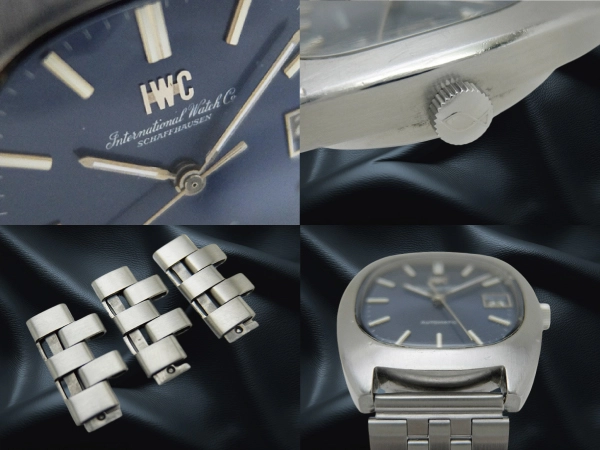 IWC オールドインター Ref.1872　Cal.8541B SS トノー型 ブルーダイヤル ペラトン オートマチック INTERNATIONAL WATCH Co. [代行おまかせコース]