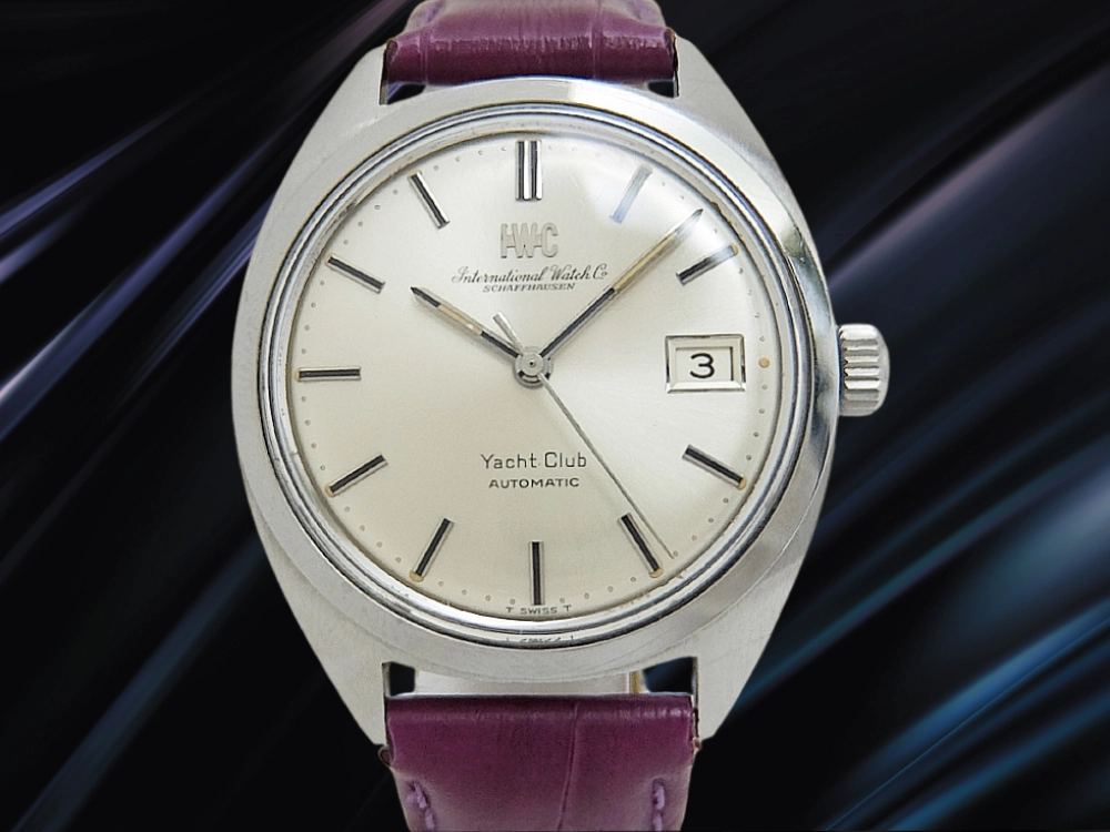 IWC ヨットクラブ Ref.R811AD ペラトン式 Cal.8541B SS お魚リューズ シルバーダイヤル ベルト仕様 オートマチック INTERNATIONAL WATCH Co. Yacht Club [代行おまかせコース]