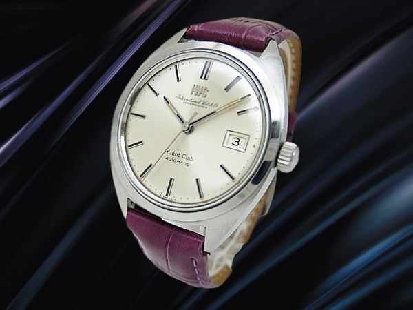 IWC ヨットクラブ Ref.R811AD ペラトン式 Cal.8541B SS お魚リューズ シルバーダイヤル ベルト仕様 オートマチック INTERNATIONAL WATCH Co. Yacht Club [代行おまかせコース]