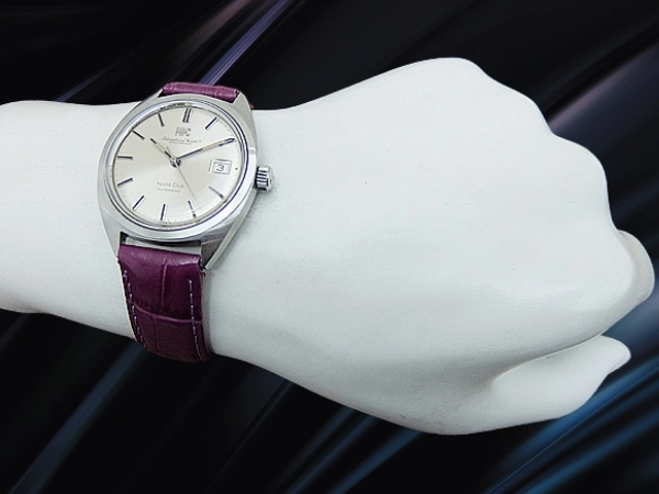 IWC ヨットクラブ Ref.R811AD ペラトン式 Cal.8541B SS お魚リューズ シルバーダイヤル ベルト仕様 オートマチック INTERNATIONAL WATCH Co. Yacht Club [代行おまかせコース]