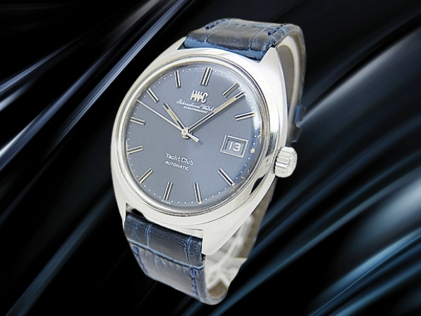 IWC ヨットクラブ Ref.R811 ペラトン式 Cal.8541B SS お魚リューズ ブルーダイヤル ベルト仕様 オートマチック INTERNATIONAL WATCH Co. Yacht Club [代行おまかせコース]