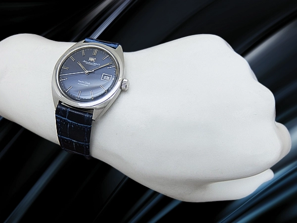 IWC ヨットクラブ Ref.R811 ペラトン式 Cal.8541B SS お魚リューズ ブルーダイヤル ベルト仕様 オートマチック INTERNATIONAL WATCH Co. Yacht Club [代行おまかせコース]