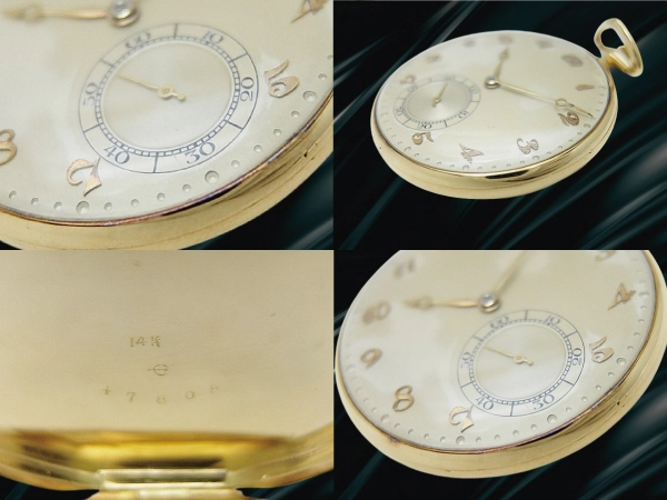 IWC 懐中時計 14KYG 金無垢 重量51g クレスアロー社ケース 21石 Cal.77 ポケットウオッチ 無印ダイヤルダイヤル 手巻き INTERNATIONAL WATCH Co. Cresarrow Case [代行おまかせコース]