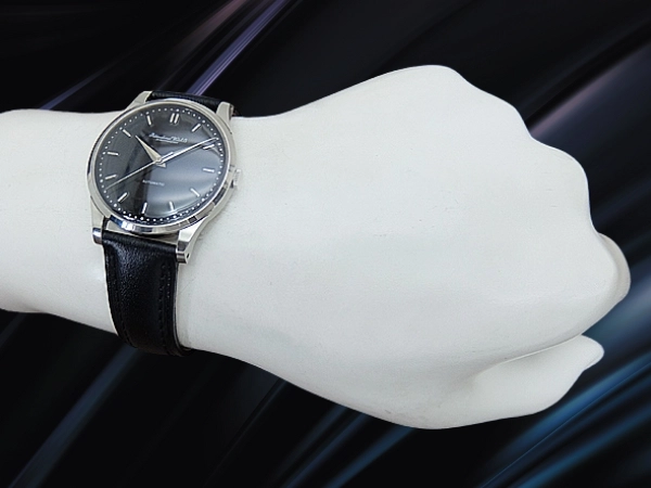 IWC オールドインター Cal.853 SS 筆記体ロゴ ブラックダイヤル 社外ベルト仕様 オートマチック INTERNATIONAL WATCH Co. [代行おまかせコース]