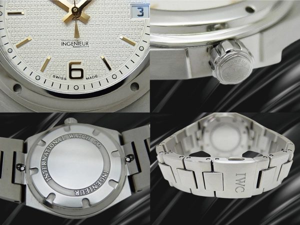 IWC インジュニア ミッドサイズ Ref.IW451503 SS ホワイトダイヤル ブレス仕様 オートマチック ギャラ付属 INTERNATIONAL WATCH Co. INGENIEUR [代行おまかせコース]