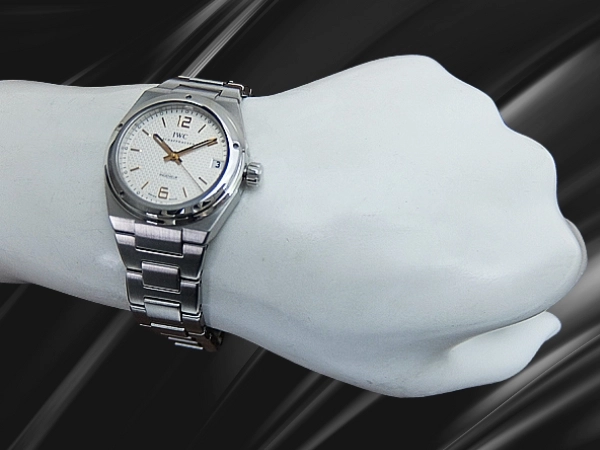 IWC インジュニア ミッドサイズ Ref.IW451503 SS ホワイトダイヤル ブレス仕様 オートマチック ギャラ付属 INTERNATIONAL WATCH Co. INGENIEUR [代行おまかせコース]