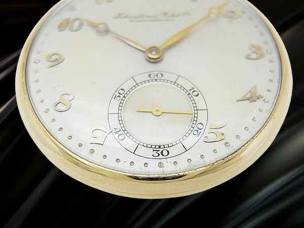 IWC 懐中時計 14KYG 金無垢 重量51g クレスアロー社ケース 19石 Cal.77 ポケットウオッチ 手巻き Ralph Suttonサイン入り INTERNATIONAL WATCH Co. Cresarrow Case [代行おまかせコース]