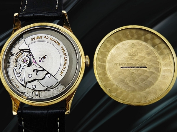 IWC オールドインター Cal.853 重量34g 18KYG 金無垢 筆記体ロゴ シルバーダイヤル オートマチック INTERNATIONAL WATCH Co. [代行おまかせコース]