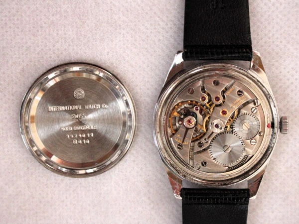 IWC オールド インター 手巻き SS Cal.89 17石 センターセコンド