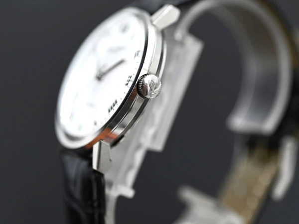 IWC オールドインター ラウンド Ref.803A Cal.854 SS お魚リューズ 希少 ホワイトローマンダイアル オートマチック IWC尾錠付属