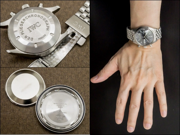 IWC メカニカル フリーガー クロノグラフ Ref.3706 パイロットウォッチ オートマチック ブラックダイヤル ギャランティ付き メーカーコンプリートサービス済み Flieger chronograph [ 代行おまかせコース ]