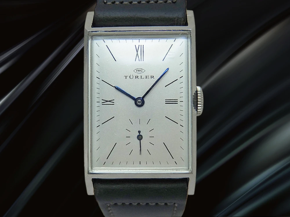 IWC チューラー Cal.87 レクタンギュラー SS/ステイブライト リダンダイヤル ヴィンテージ 手巻き INTERNATIONAL WATCH Co. × TURLER [代行おまかせコース]