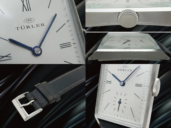 IWC チューラー Cal.87 レクタンギュラー SS/ステイブライト リダンダイヤル ヴィンテージ 手巻き INTERNATIONAL WATCH Co. × TURLER [代行おまかせコース]
