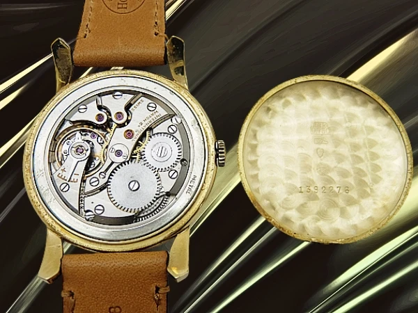 IWC オールドインター Cal.89 重量33g 18KYG 金無垢 ファンシーラグ 筆記体ロゴ パティナダイヤル CASSIS×HORWEEN社製 高級レザー装着 手巻き INTERNATIONAL WATCH Co. [代行おまかせコース]