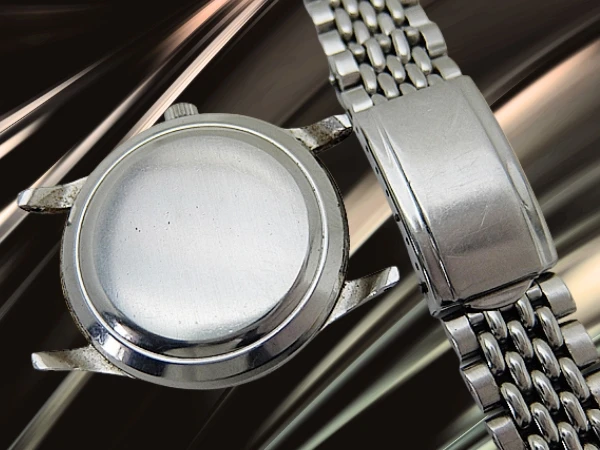 IWC オールドインター Cal.853 SS 筆記体ロゴ パティナダイヤル 社外製7連ブレス装着 オートマチック INTERNATIONAL WATCH Co. [代行おまかせコース]