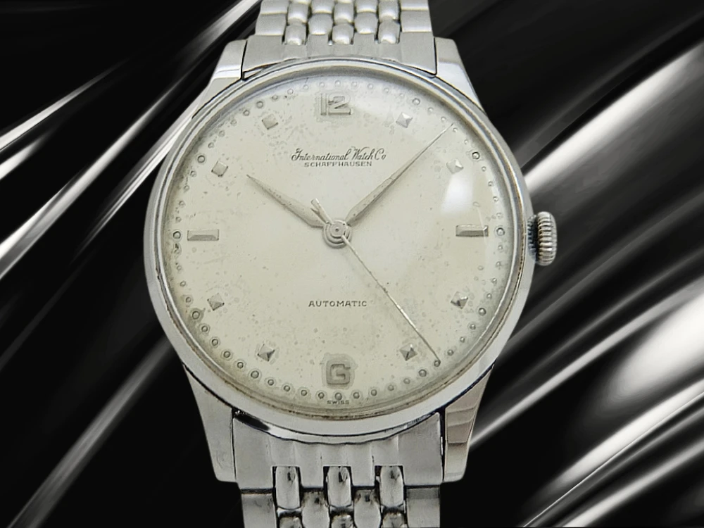 IWC オールドインター Cal.85 SS 筆記体ロゴ ボールロゴゲイフレアー製7連ブレス装着 オートマチック [代行おまかせコース]