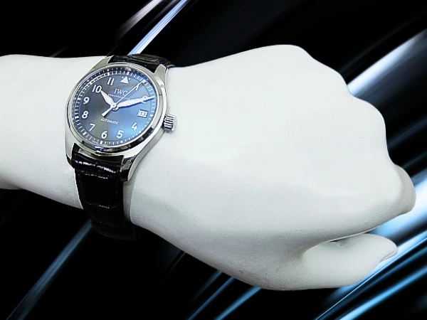 IWC パイロットウォッチ オートマティック 36 Ref.IW3240 Cal.35111 SS スレートカラーダイヤル IWCサントーニ製ストラップ+Dバックル装着 オートマチック Pilot's Watch [代行おまかせコース]