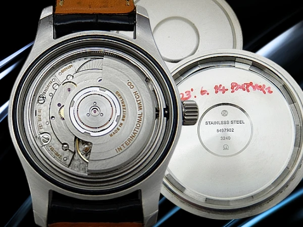 IWC パイロットウォッチ オートマティック 36 Ref.IW3240 Cal.35111 SS スレートカラーダイヤル IWCサントーニ製ストラップ+Dバックル装着 オートマチック Pilot's Watch [代行おまかせコース]