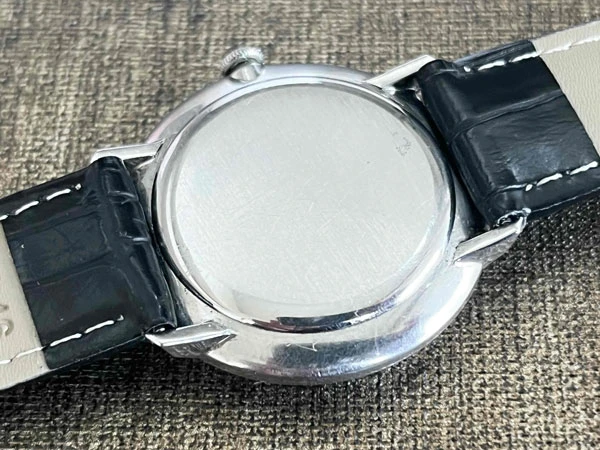 IWC オールドインター ブルーダイヤル Cal.401 筆記体ロゴ