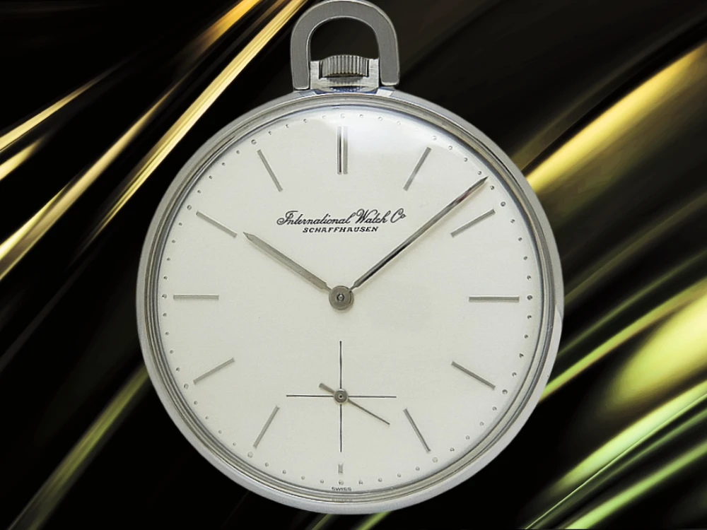 IWC 懐中時計 Ref.5300 Cal.972 SS シルバーダイヤル ポケットウオッチ 手巻き INTERNATIONAL WATCH Co. [代行おまかせコース]