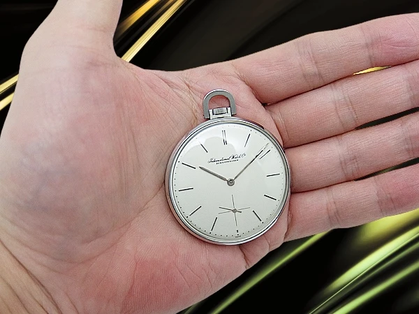 IWC 懐中時計 Ref.5300 Cal.972 SS シルバーダイヤル ポケットウオッチ 手巻き INTERNATIONAL WATCH Co. [代行おまかせコース]