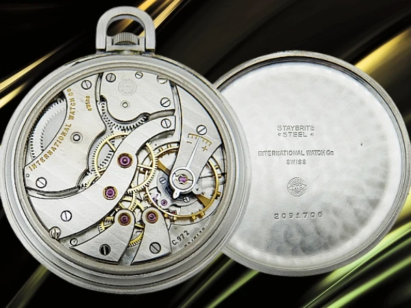 IWC 懐中時計 Ref.5300 Cal.972 SS シルバーダイヤル ポケットウオッチ 手巻き INTERNATIONAL WATCH Co. [代行おまかせコース]