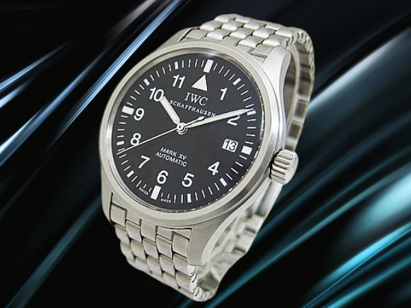 IWC MARK XV マーク15 Ref.3253 SS ブラックダイヤル 5連ブレス装着 パイロットウォッチ オートマチック ギャラカード付属 [代行おまかせコース]