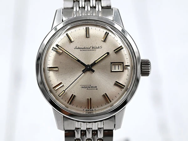IWC インジュニア Ingenieur Jumbo Automatic Date Ref.866AD Big Crown Gay Freres Strap OH実施 Very Nice