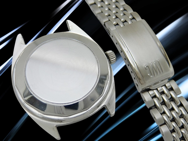 IWC ヨットクラブ Ref.811AD ペラトン式 Cal.8541B SS お魚リューズ ネイビーブルーダイヤル ゲイフレヤー社製7連ジュビリーブレスブレスレット装着 オートマチック INTERNATIONAL WATCH Co. Yacht Club GAY FRERES [代行おまかせコース]