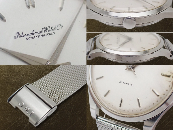IWC オールドインター Cal.853 SS パティナリダンダイヤル 社外製メッシュブレス装着 オートマチック INTERNATIONAL WATCH Co. [代行おまかせコース]