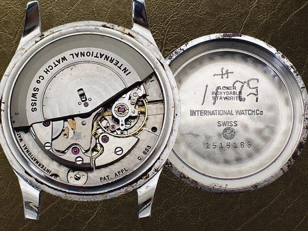 IWC オールドインター Cal.853 SS パティナリダンダイヤル 社外製メッシュブレス装着 オートマチック INTERNATIONAL WATCH Co. [代行おまかせコース]