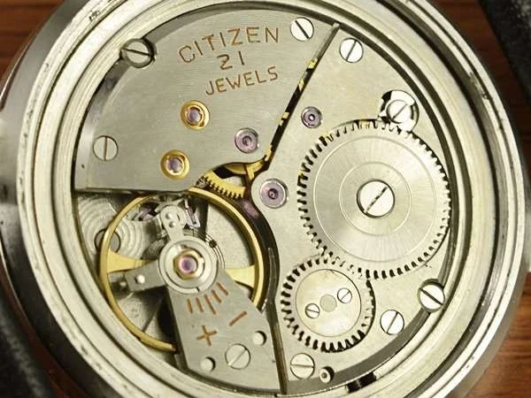 シチズン CITIZEN 珍品 ACEDATE GMT エースデイトGMT スクリューバック 1965年製 分解掃除済み・修理保証書付属