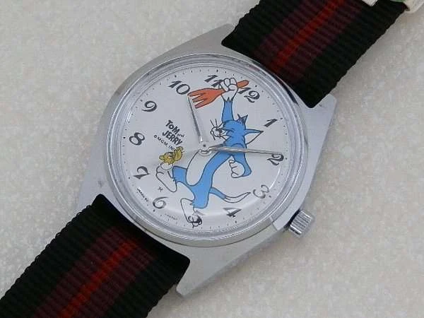 セイコー SEIKO 昭和レトロ (Tom and Jerry) 未使用保管品