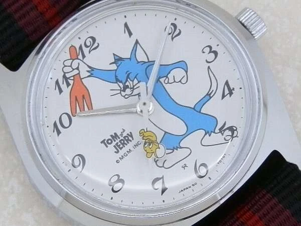 セイコー SEIKO 昭和レトロ (Tom and Jerry) 未使用保管品