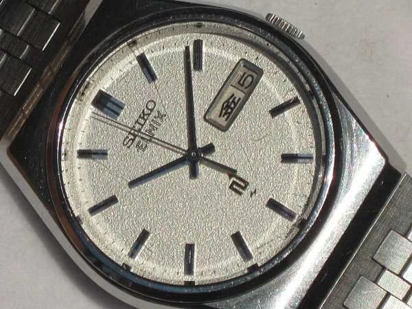 セイコー エルニクス 電磁テンプ 0703-8030 ダブルカレンダー SEIKO ELNIX