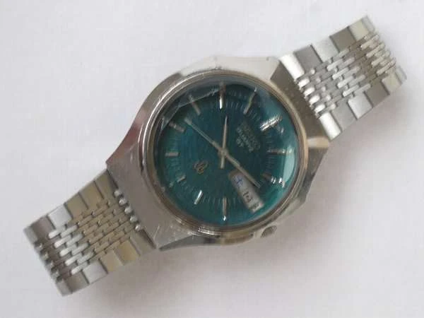 セイコー QT 3803-7080 38クオーツ カットガラス ダブルカレンダー SEIKO