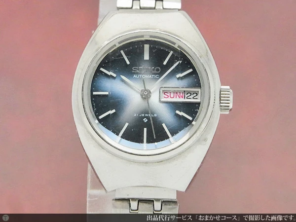 セイコー SEIKO レディース時計 2706-0200 3面カットガラス仕様 ブルーグラデーションダイヤル 3針 オートマチック