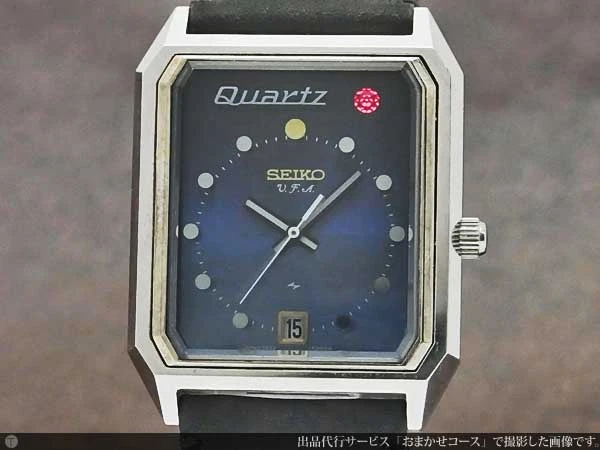 セイコー SEIKO 39クオーツ V.F.A. セコンドフラッシュ ブルーダイヤル 3922-504A 特別調製品