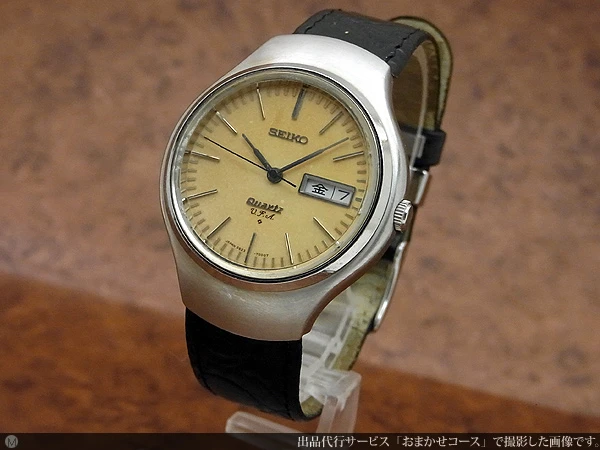 セイコー V.F.A. 3823-7000 アンティーク ダイヤル ダブルカレンダー クオーツ 内箱付属 SEIKO