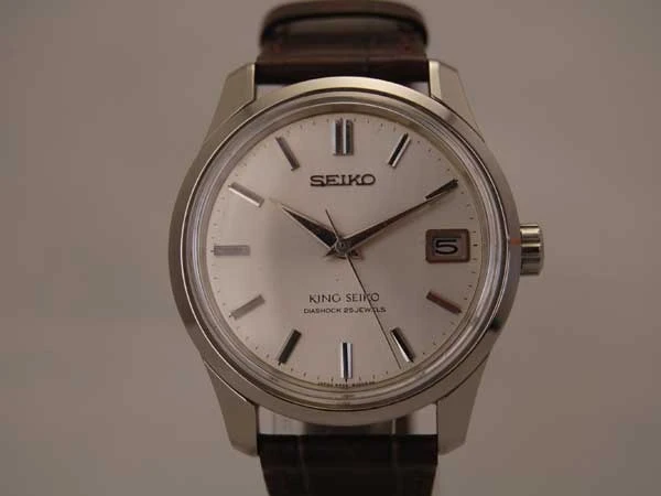 セイコー 44KS 精度良好・外装ムーブ美品 キングセイコーセカンド セルフデータ SEIKO 4402-8000 OH済み・修理保証書付属