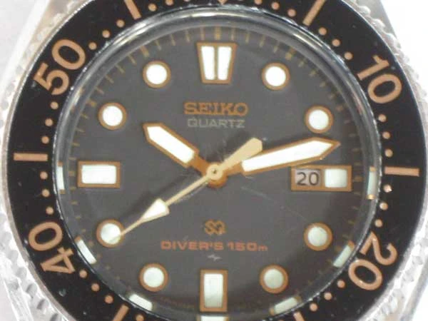 セイコー ダイバー 150M 2625-0010 SQマーク入り クオーツ 黒文字盤 SEIKO