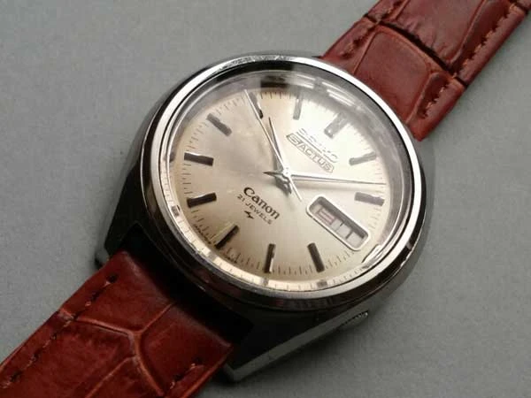 セイコー 5ACTUS×CANON ダブルネーム 1970's 希少 SEIKO