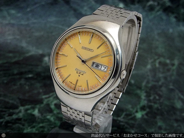 セイコー V.F.A. 3823-7001 アンティーク ダイヤル ダブルカレンダー クオーツ SEIKO