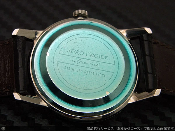 セイコー クラウンスペシャル シルバーダイヤル SD文字盤 SS 23石 手巻き SEIKO