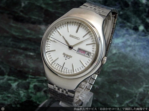 セイコー V.F.A. 3823-7000 ホワイトダイヤル ダブルカレンダー クオーツ SEIKO