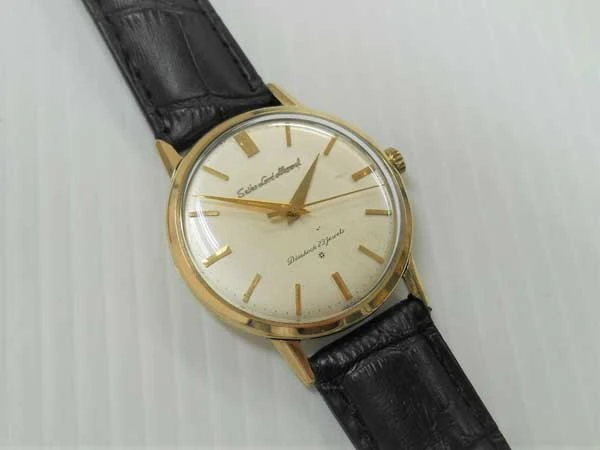 セイコー SEIKO ロードマーベル LORD MARVEL 初期彫文字盤 80μGFハマグリケース仕様 良品