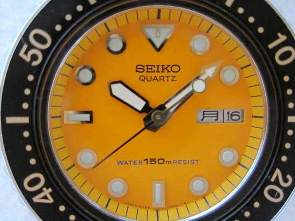 セイコー 6458-600A オレンジダイバー 150M クオーツ 80年代 ダブルカレンダー SEIKO